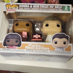 POP! Funko Parks and Recreation Donna & Ben Figures
